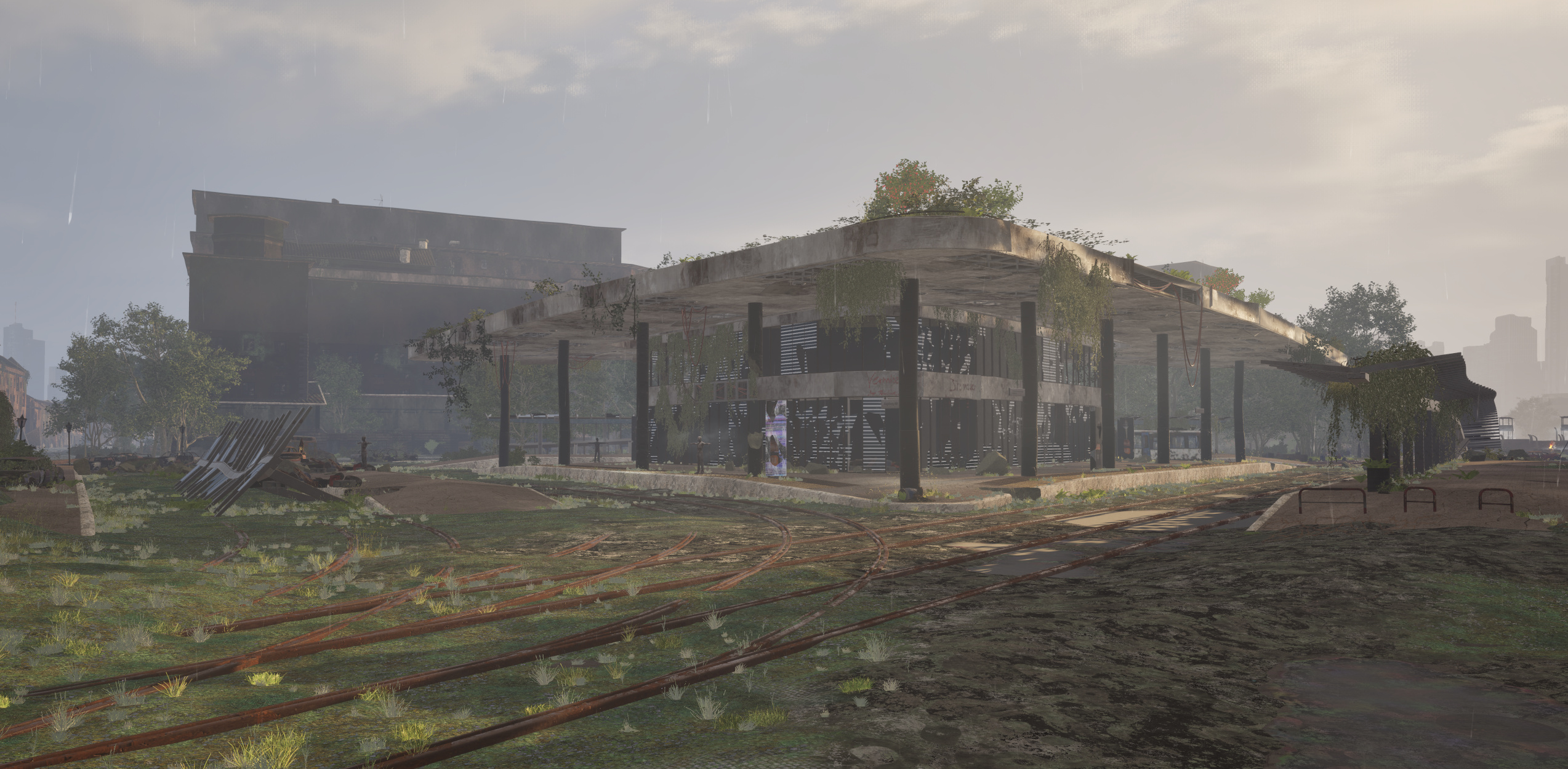 Königsplatz streetcar station in Unreal Engine 5